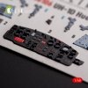 KELIK K48106 UH-1D Huey - interior 3D decals for Zimi Model/KittyHawk kit 1/48